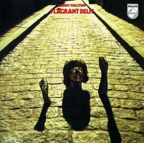Johnny Hallyday Flagrant Delit - Record Album - Vinyl LP
