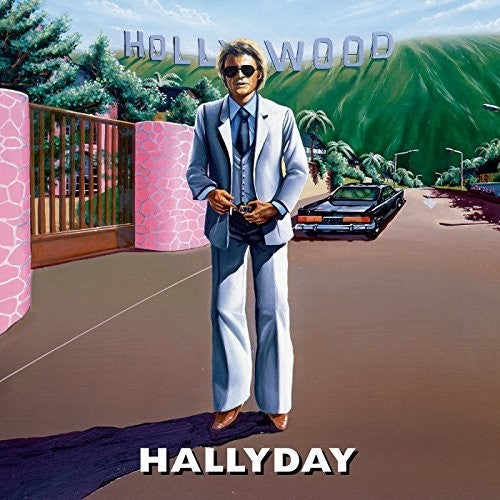 Johnny Hallyday Hollywood - Double Record Album - Vinyl LP