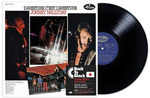 Johnny Hallyday L'Aventure C'Est L'Aventure - Record Album - Vinyl LP
