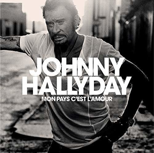 Johnny Hallyday Mon Pays C'est L'amour (White Vinyl Pressing) - Record Album - Vinyl LP