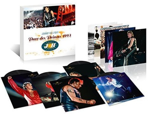 Johnny Hallyday Parc Des Princes 1993 - 5-Disc Record Album - Vinyl LP