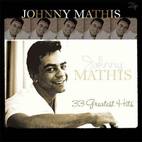 Johnny Mathis 33 Greatest Hits - Double Record Album - Vinyl LP