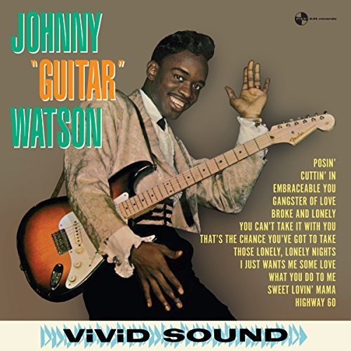 Johnny Watson Guitar Johnny Guitar Watson - Record Album - Vinyl LP