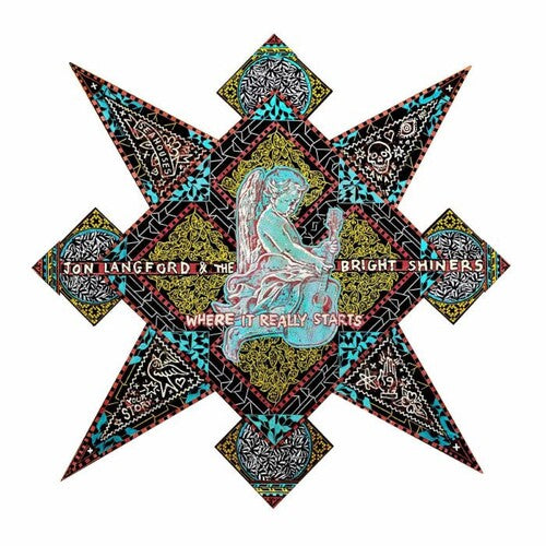 Jon Langford & The Bright Shiners Where It Really Starts - Record Album - Vinyl LP