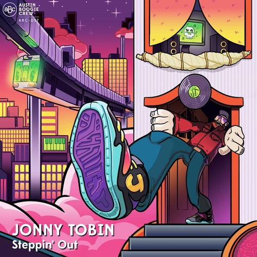 Jonny Tobin Steppin' Out - Record Album - Vinyl LP