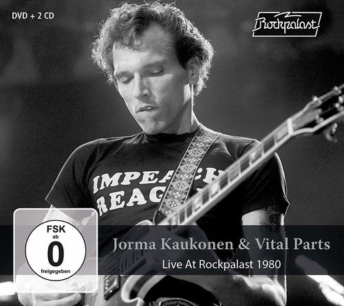 Jorma Kaukonen & Vital Parts Live At Rockpalast 1980 - 3-Disc CD Album