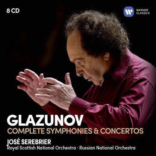 Jose Serebrier Glazunov: The Complete Symphonies & Concertos - 8-Disc CD Album