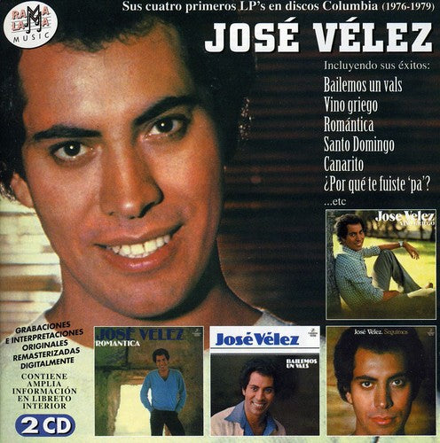 Jose Velez Sus Cuatro Primeros LP's En Discos Columbia (1976-1979) - 2-Disc CD Album