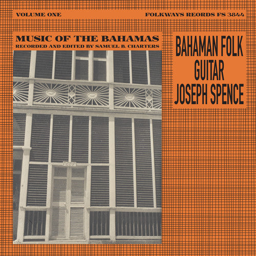 Joseph Spence Bahaman Folk Guitar - Record Album - Vinyl LP