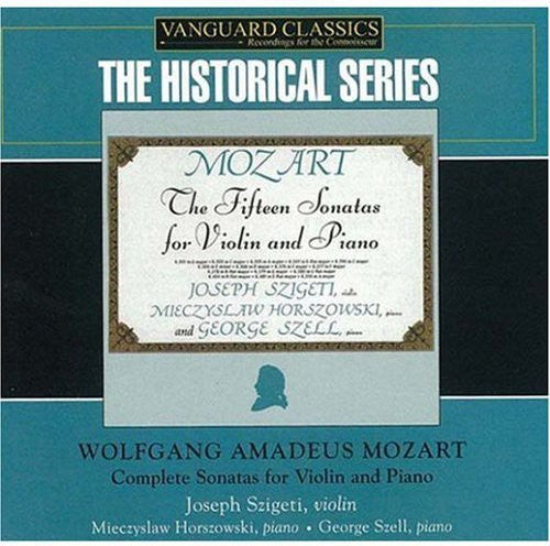 Joseph Szigeti Complete Sonatas for Violin & Piano - 4-Disc CD Album