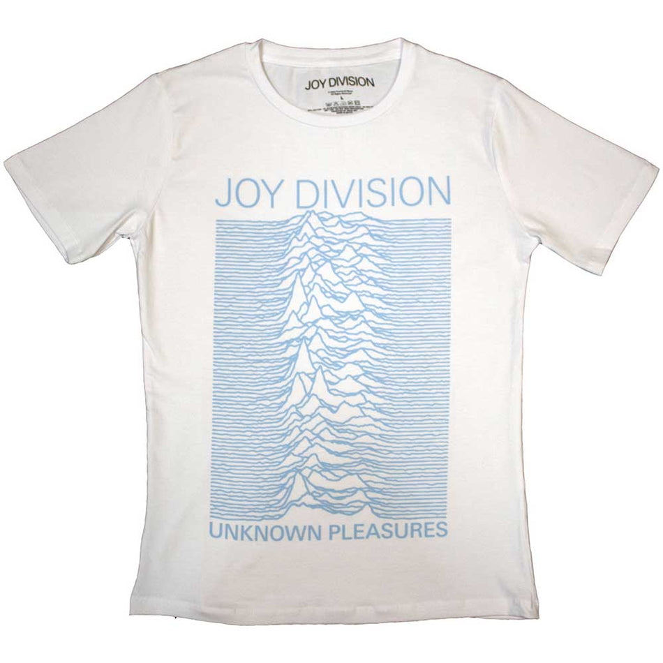 Joy Division Unknown Pleasures FP White