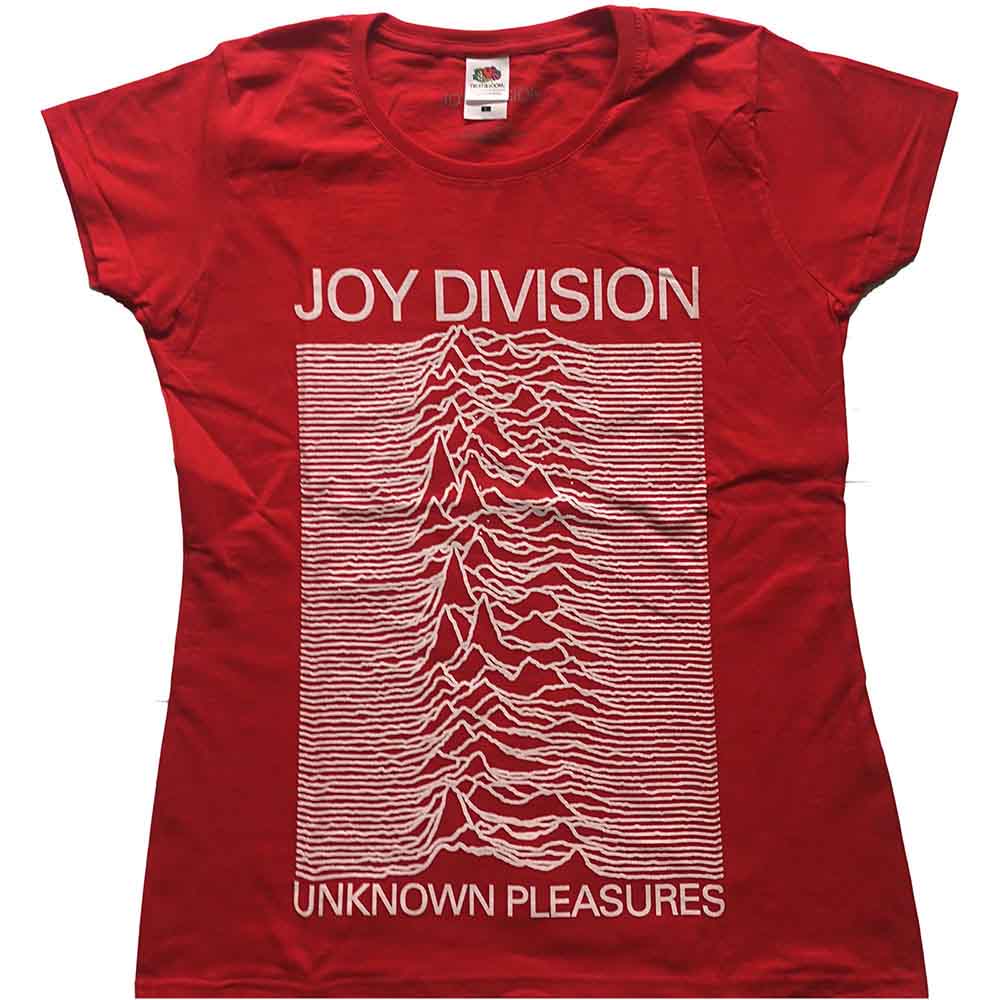 Joy Division Unknown Pleasures Red