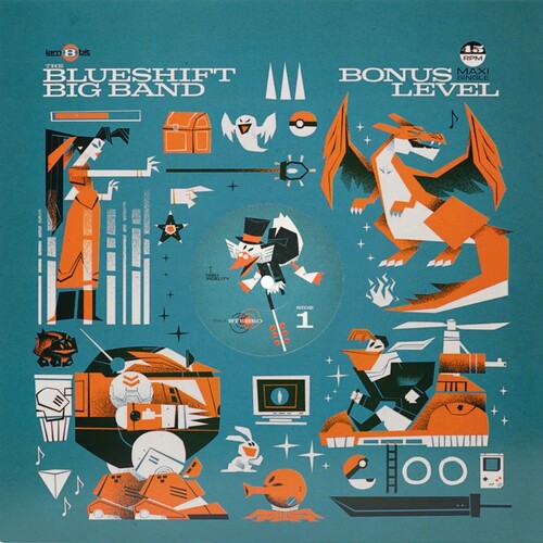Joystick Jazz: The Blueshift Big Band - O.S.T. Joystick Jazz: The Blueshift Big Band Plays Iconic Video Game Hits (Original Soundtrack) - Record Album - Vinyl LP