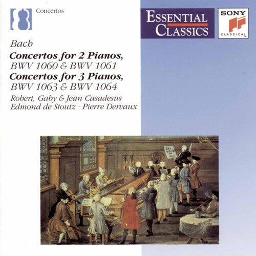J.S. Bach Concertos for 2 & 3 Pianos - CD Album