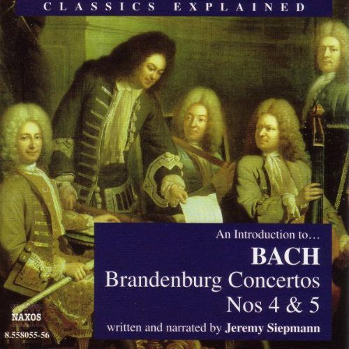 J.S. Bach Introduction to Con Brandenburg 4/5 - CD Album