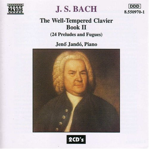 J.S. Bach Well-Tempered Clavier Book 2 - 2-Disc CD Album
