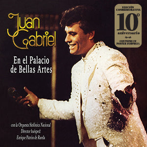 Juan Gabriel En El Palacio De Bellas Artes (Edición Aniversario) [Translucent Vinyl With Gold Spots] [2LP]