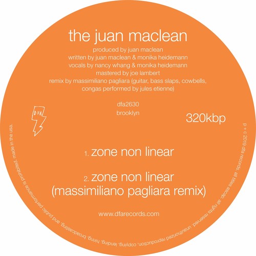 Juan Maclean What Do You Feel Free About? / Zone Nonlinear - Record Album - Vinyl LP