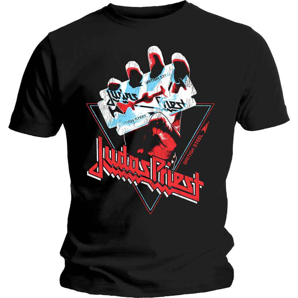 Judas Priest British Steel Hand Triangle Black