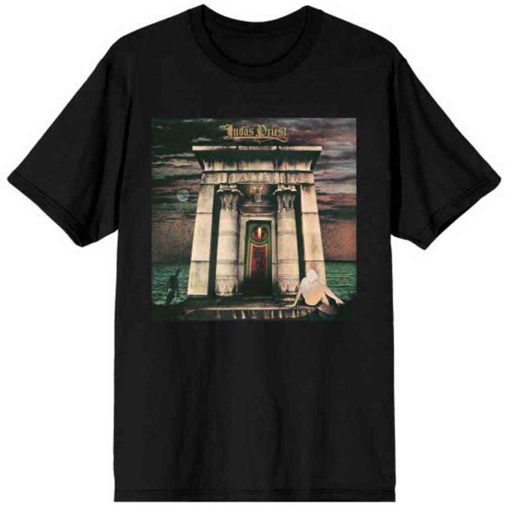 Judas Priest Sin After Sin Album Cover Black