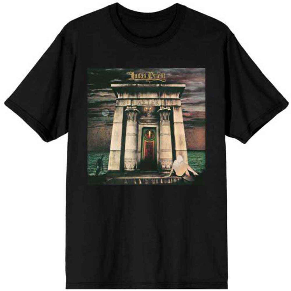 Judas Priest Sin After Sin Album Cover Black