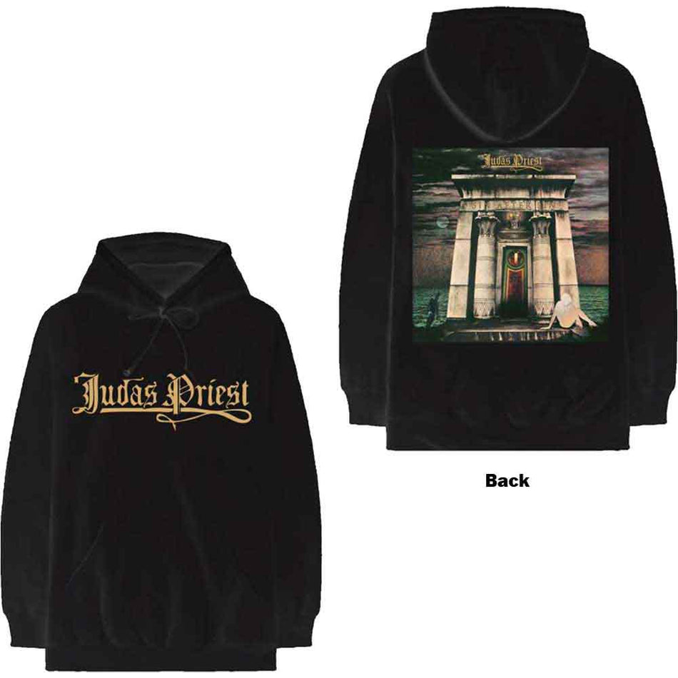 Judas Priest Sin After Sin Logo & Album Cover Black