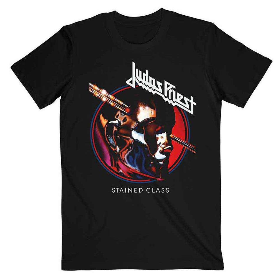 Judas Priest Stained Class Album Circle Black