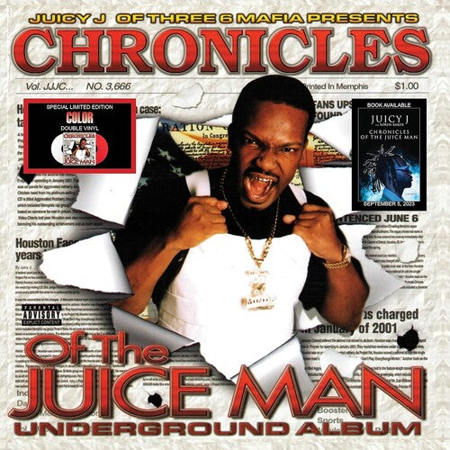 Juicy J Chronicles Of The Juice Man - Double Record Album - Vinyl LP