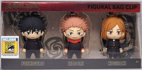 Jujutsu Kaisen 3D Foam Bag Clip 3PC Set Jujutsu Kaisen - 3D Foam Bag Clip 3 Piece Set - Consumer Accessories