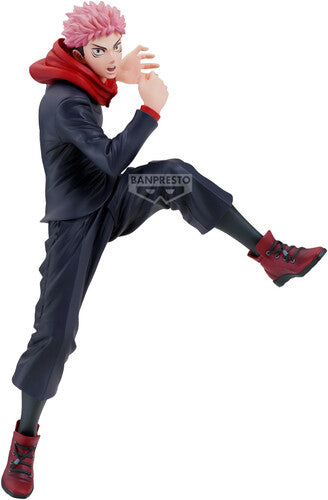 Jujutsu Kaisen King of Artist Yuji Spec Ver Stat Banpresto - Jujutsu Kaisen King Of Artist Yuji Itadori Special Ver. Statue - Collectible Figure