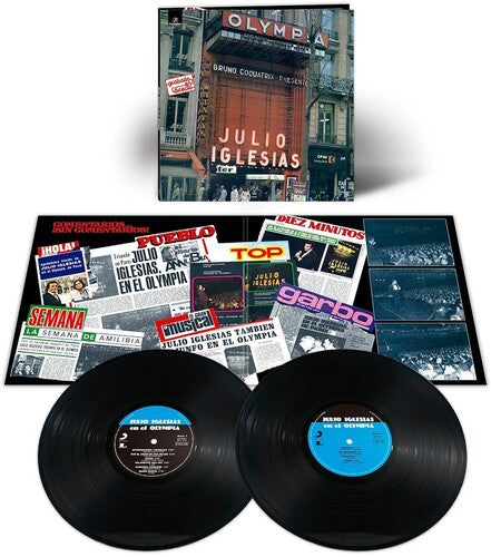 Julio Iglesias En El Olympia: En Directo - Double Record Album - Vinyl LP