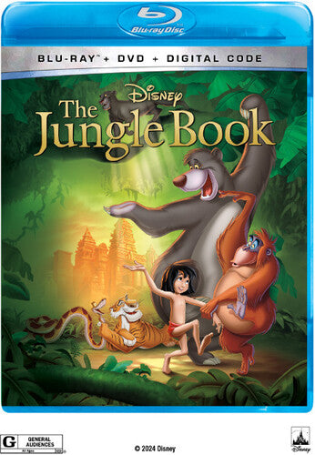 Jungle Book (1967) Anniversary Edition The Jungle Book - 2-Disc Blu-Ray Set