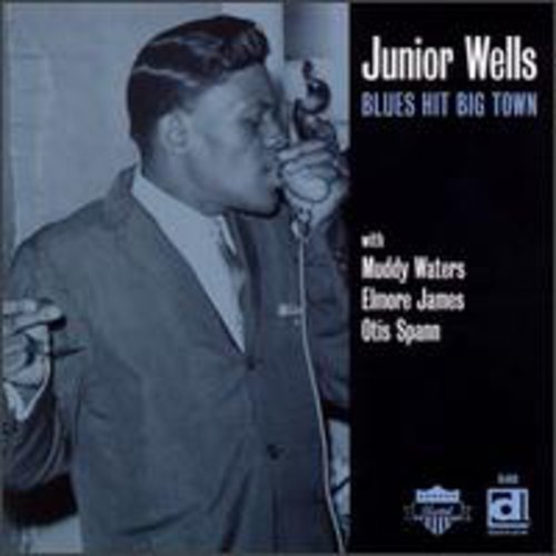 Junior Wells Blues Hit Big Town - Record Album - Vinyl LP
