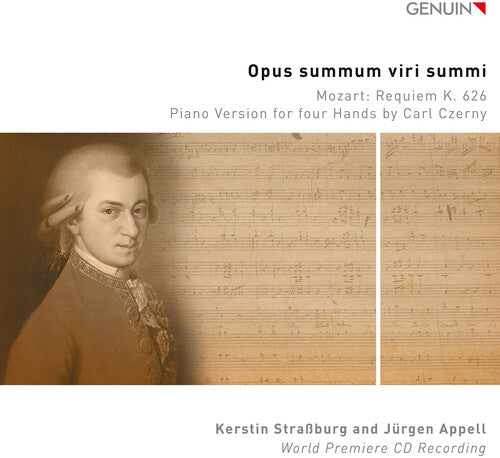 Jurgen Appell Requiem K. 626 Piano Version for Four Hands - CD Album