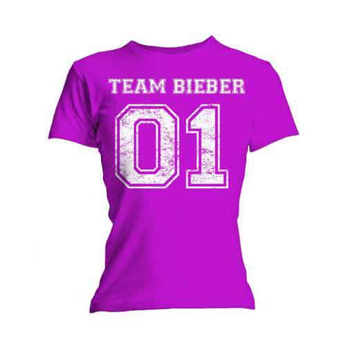 Justin Bieber Team Bieber Pink