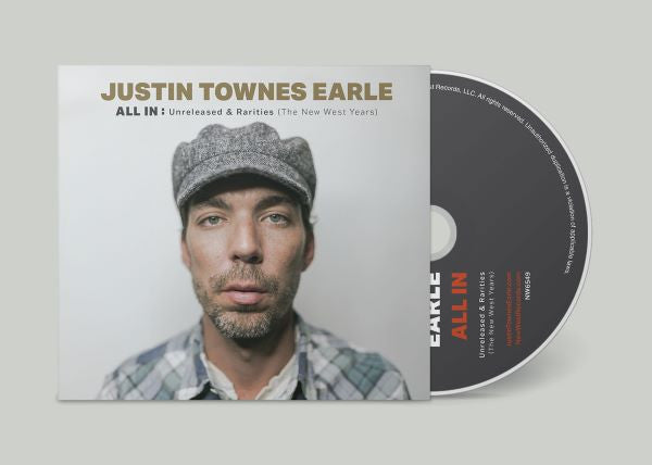 Justin Townes Earle All In: Unreleased & Rarities (the New West Years) (Booklet, Sticker, Digipack Packaging)