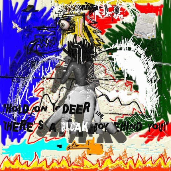 KABEAUSHE Hold On To Deer Life, There'S A Blcak Boy Behind You!