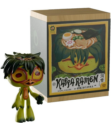 Kaleidos Creative Kaleidos Kappa Ramen: Original Art Vinyl Figure - Record Album - Vinyl LP