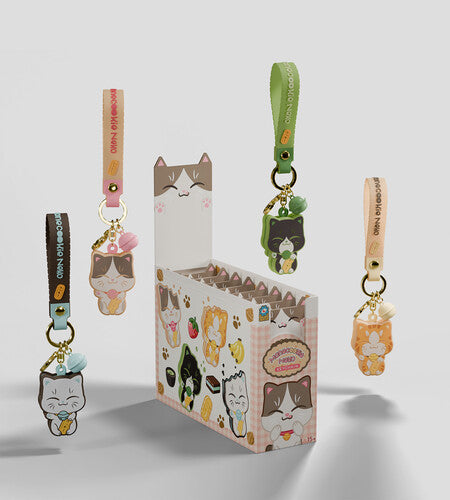 Kaleidos Creative Kaleidos Manecookie Neko: Series 1 Blind Box with 8-Piece PDQ - 8-Disc Record Album - Vinyl LP