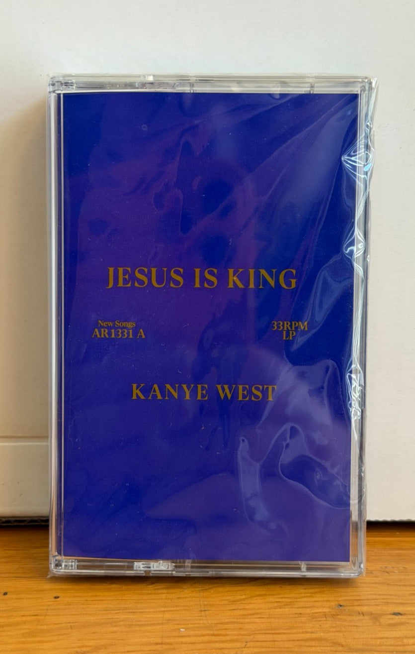 Kanye West Jesus Is King [Transparent Blue Cassette]