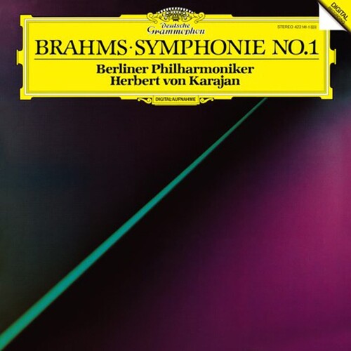 Karajan, Herbert Von / Berlin Philharmonic Brahms Symphony No. 1 - Record Album - Vinyl LP