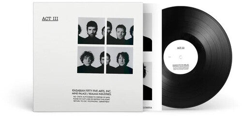Kasabian Act III - Record Album - Vinyl LP