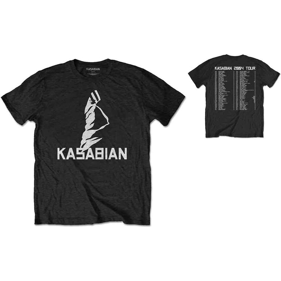 Kasabian Ultra Face 2004 Tour Black
