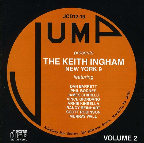 Keith Ingham Keith Ingham & the New York 9: 2 - CD Album