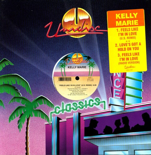 Kelly Marie Feels Like Im in Lov/Loves Got a Hold on - Record Album - Vinyl LP