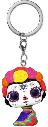 Keychain Dia De Los Muertos Funko POP! Keychain: Dia de Los Muertos Icon- La Catrina - Keychain