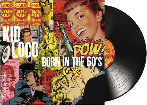 Kid Loco Born In The 60's - Record Album - Vinyl LP
