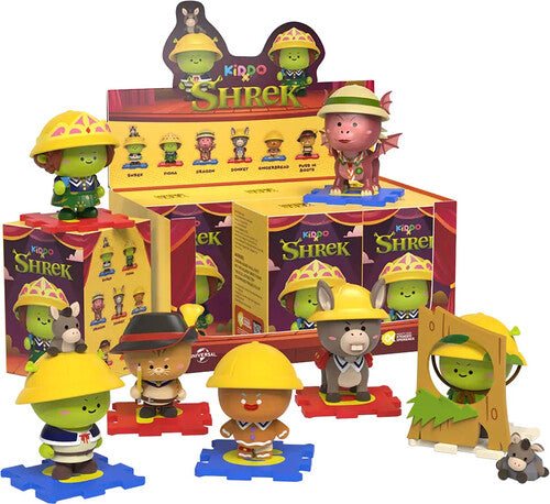 Kiddo X Shrek Mighty Jaxx - Shrek - Kiddo x Shrek Blind Box (One Random Figure per Purchase) - Consumer Accessories