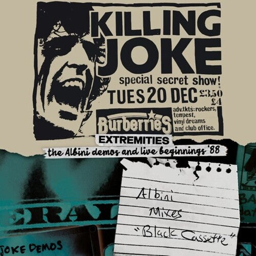 Killing Joke Extremities, The Albini Demos & Live Beginnings '88 - Record Album - Vinyl LP