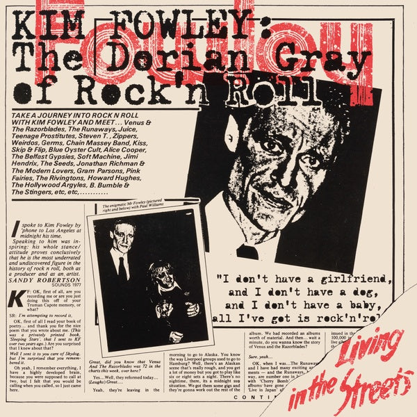KIM FOWLEY Living In The Streets